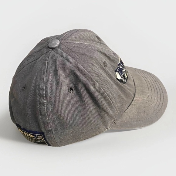 Vintage No Fear Baseball Cap Embroidered Logo Aged Look Y2K Style Retro Punk - Picture 4 of 7